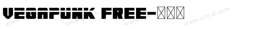 Vegapunk FREE字体转换